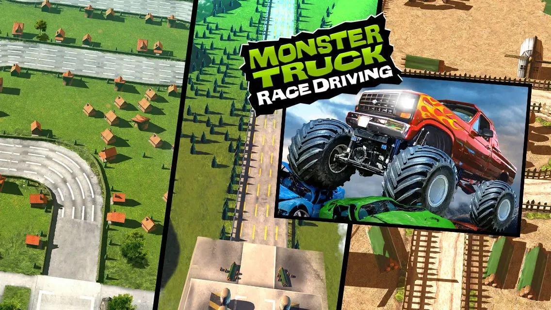 Screenshot di Monster Truck 3D Race Driving: Offroad 4x4 Rally for Extreme AWD Vehicles