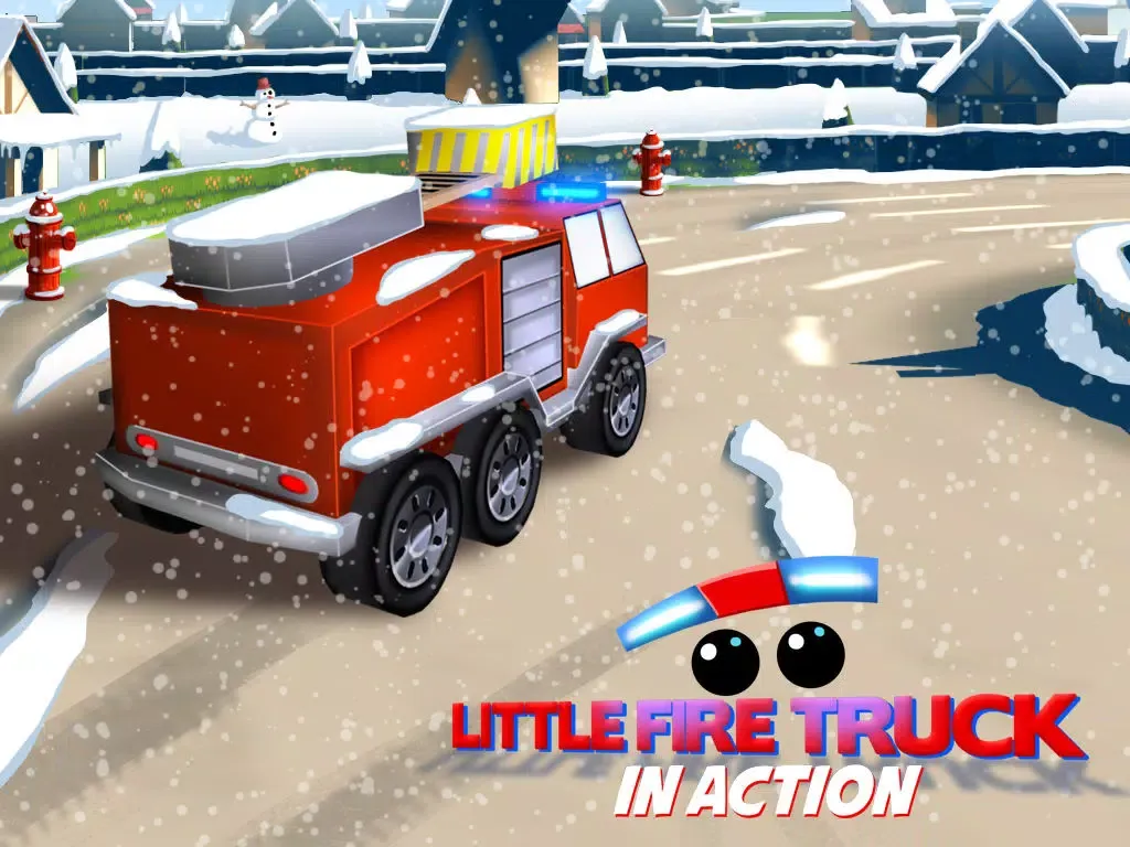 Little Fire Truck in Action - Driving Game With Cartoon Graphics for Kids iPad  स्क्रीनशॉट