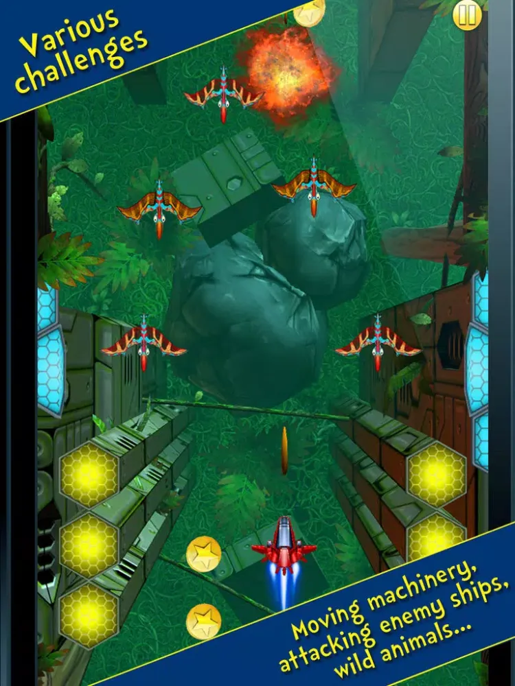 Star Pilot - Save the Sun from the Attack of the Alien Space Civilization iPad  Screenshots