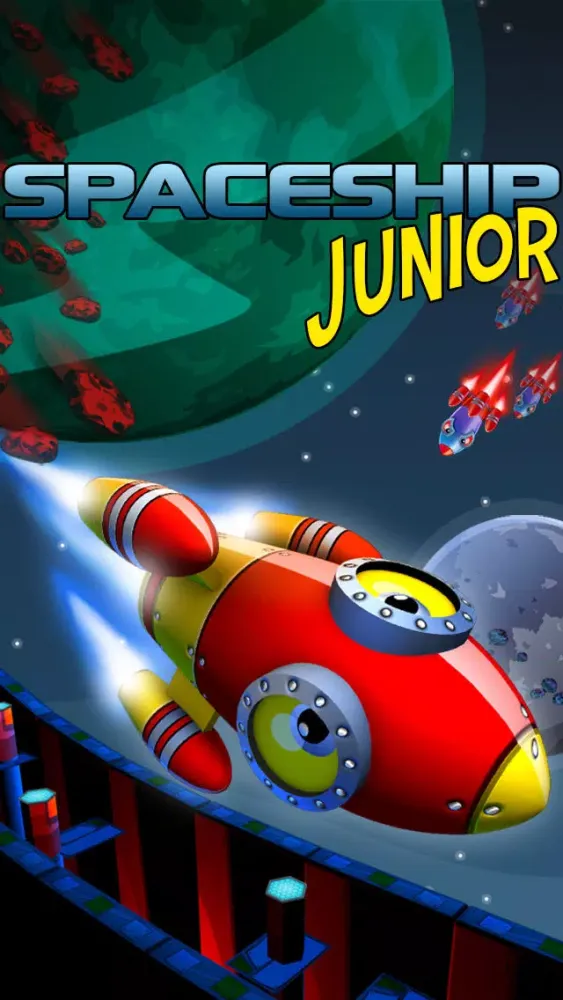 Spaceship Junior - The Voyage Free: Cartoon Space Game For Kids スクリーンショット