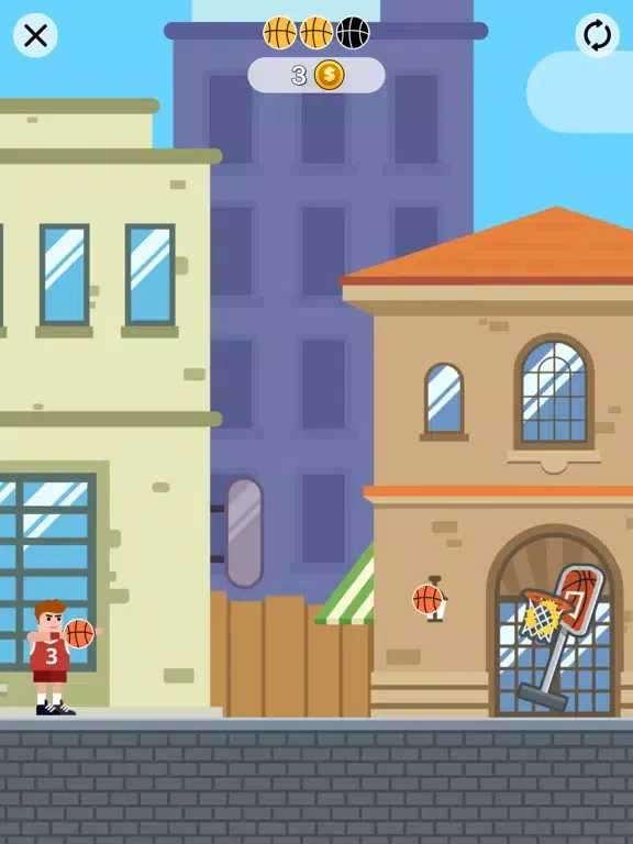 Basket Bounce - Dunk Puzzles iPad  Screenshots