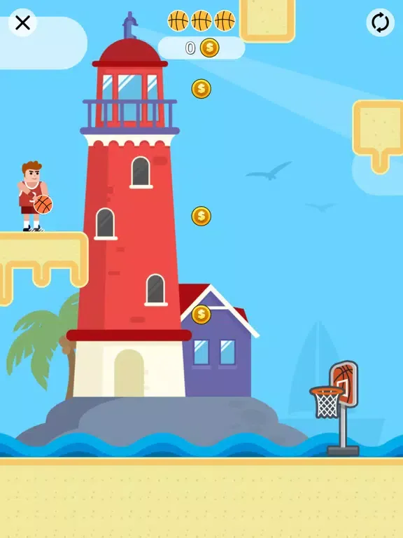 Basket Bounce - Dunk Puzzles iPad  Screenshots