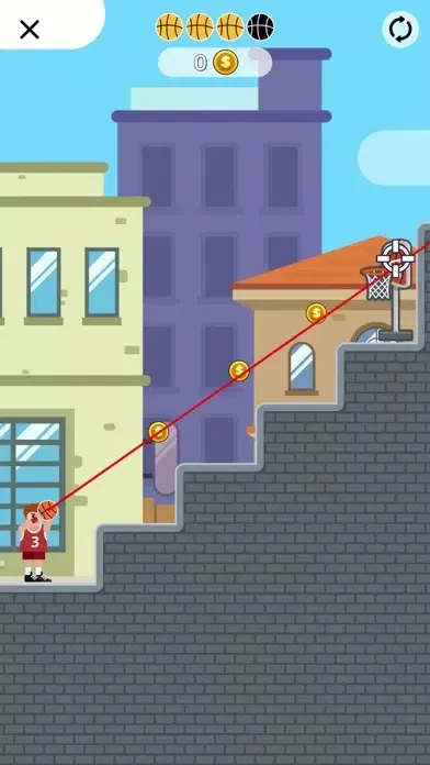 Basket Bounce - Dunk Puzzles Screenshots