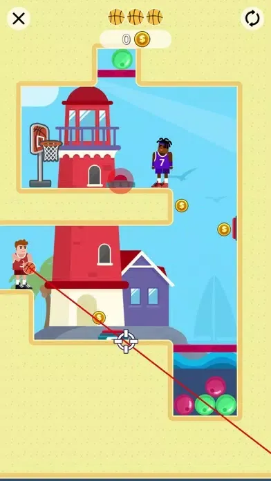 Basket Bounce - Dunk Puzzles Screenshots