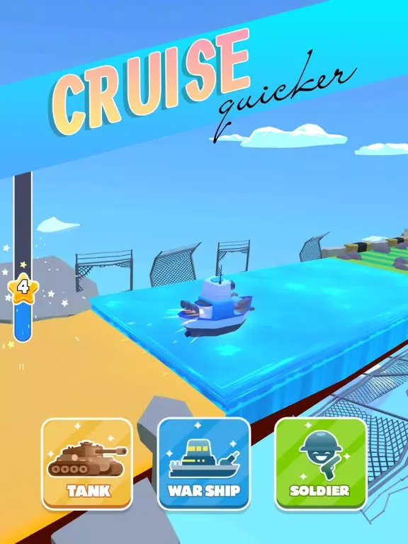 Screenshot di Tactical Race iPad 
