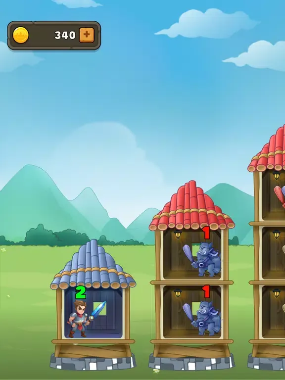 Captures d'écran de Tower Quest: Epic Heroes iPad 