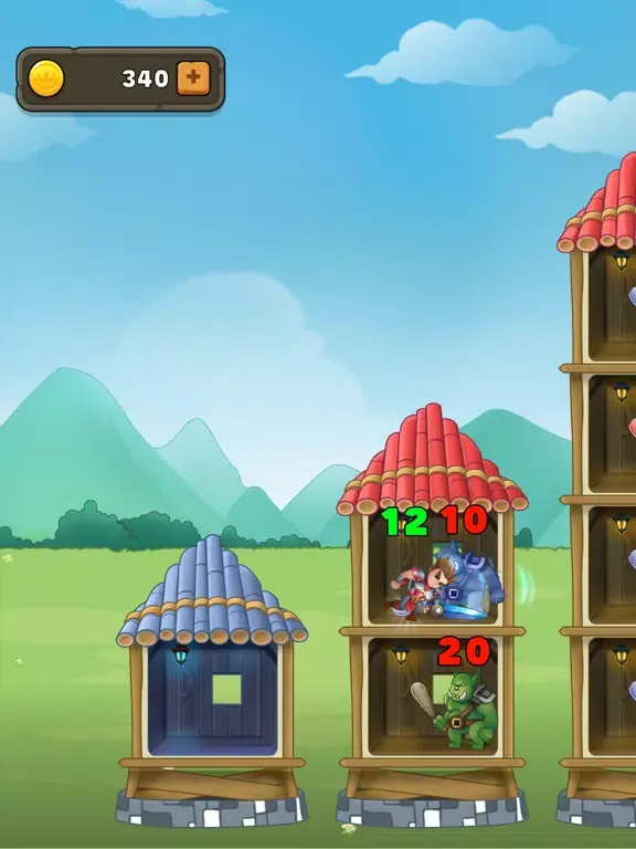 Captures d'écran de Tower Quest: Epic Heroes iPad 
