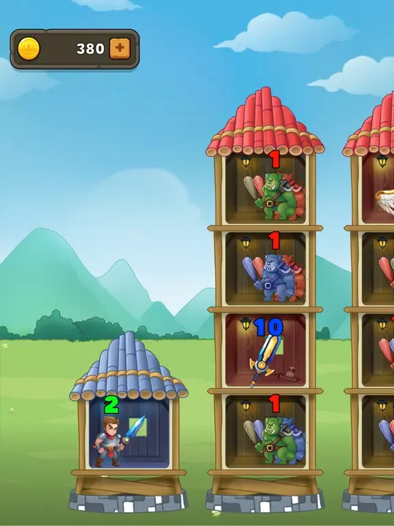 Captures d'écran de Tower Quest: Epic Heroes iPad 