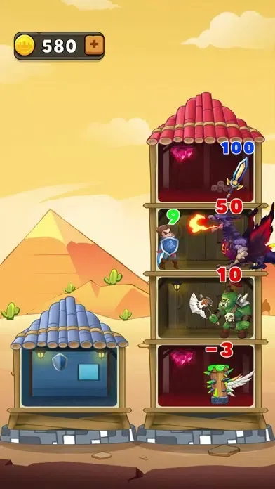 Captures d'écran de Tower Quest: Epic Heroes