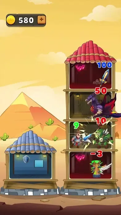 Captures d'écran de Tower Quest: Epic Heroes