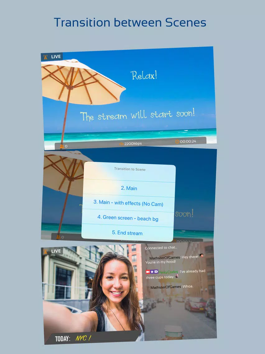 Pocket Stream Studio iPad 应用截图