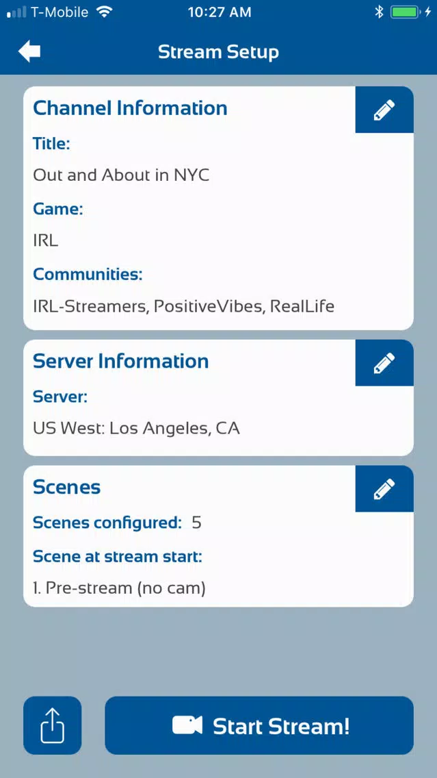 Pocket Stream Studio应用截图