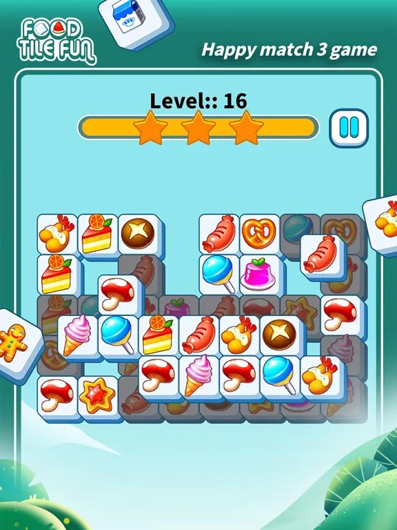 Food Tile Fun iPad  स्क्रीनशॉट