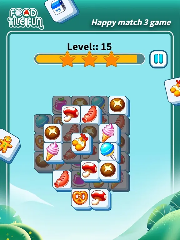 Food Tile Fun iPad  स्क्रीनशॉट