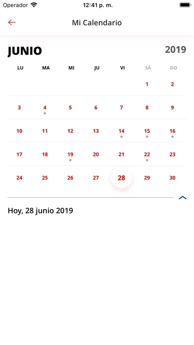 Universidad de La Rioja 스크린샷