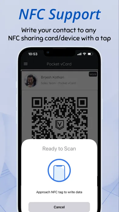 Pocket vCard 스크린샷