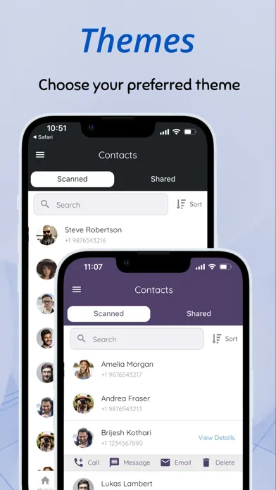 Pocket vCard 스크린샷