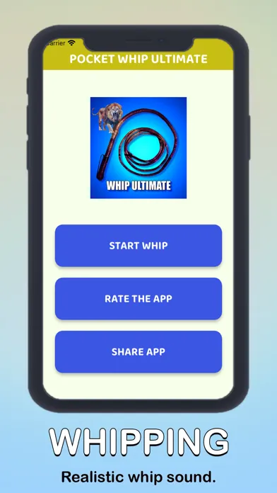 Zrzuty ekranu Pocket Whip Ultimate: Whip App
