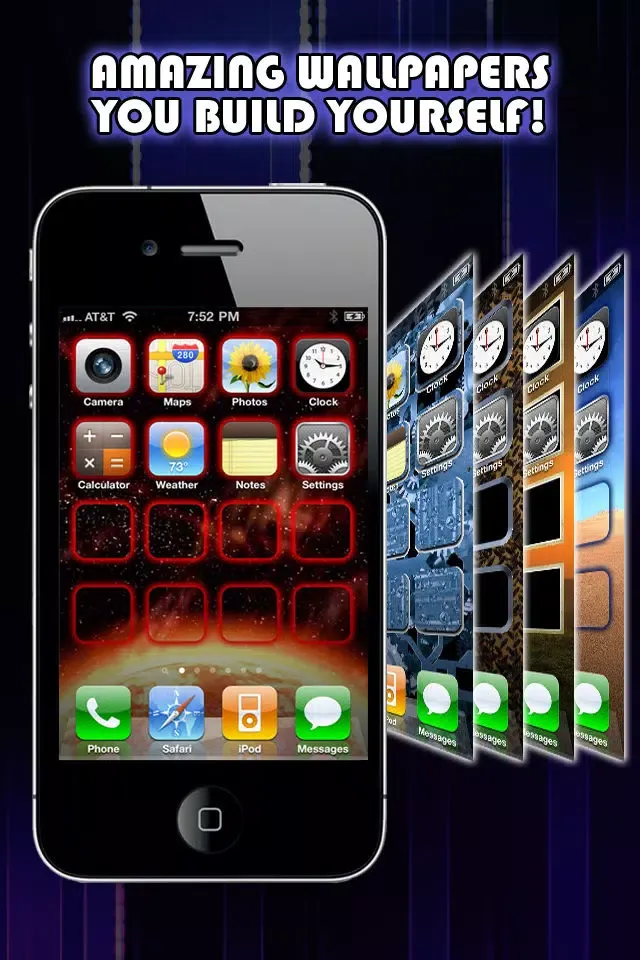Tangkapan layar Home Screen Wallpaper Maker