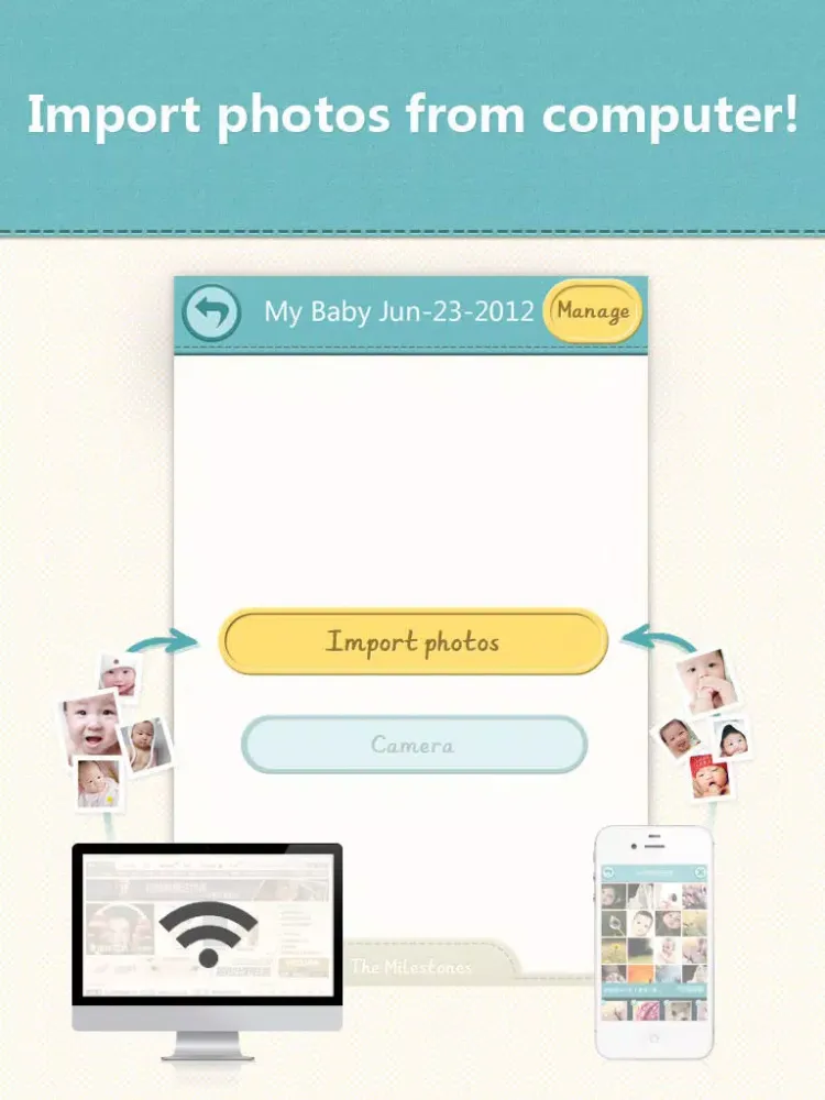 POCO Baby Camera - Kids Album iPad  스크린샷