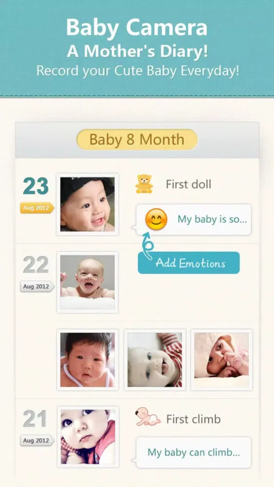 POCO Baby Camera - Kids Album 스크린샷