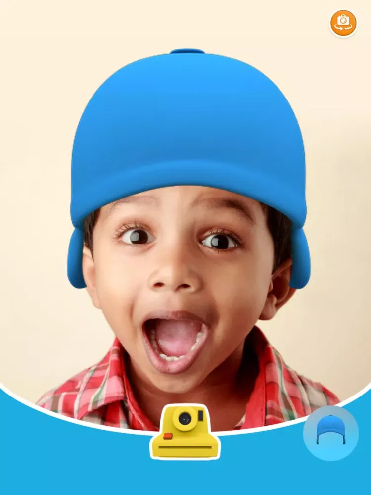 Tangkapan skrin Pocoyo Selfie Wow iPad 