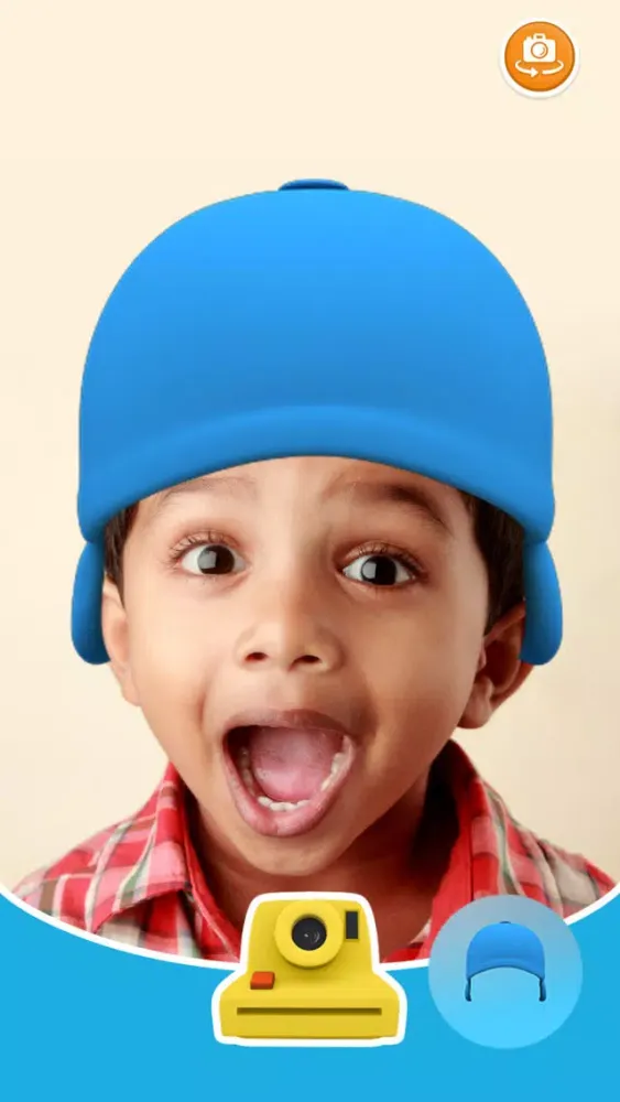 Tangkapan skrin Pocoyo Selfie Wow