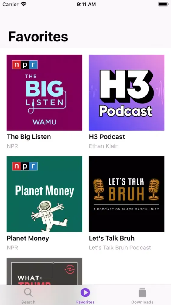 Podcast Player App স্ক্রিনশট