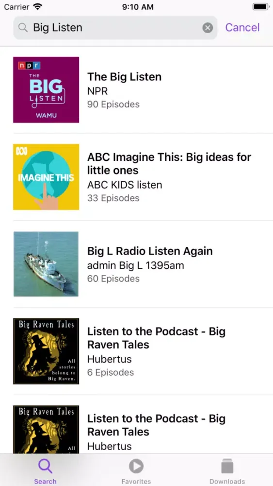 Podcast Player App স্ক্রিনশট
