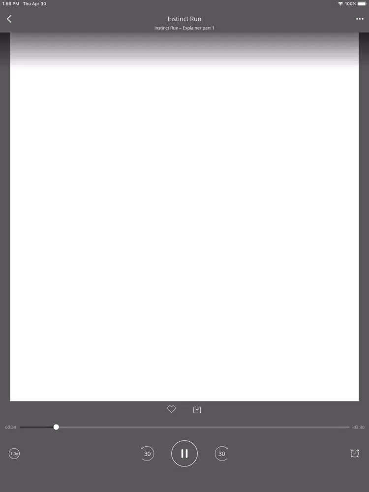 Instinct Run iPad  स्क्रीनशॉट