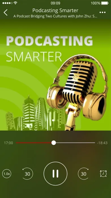 Tangkapan skrin Podcasting Smarter