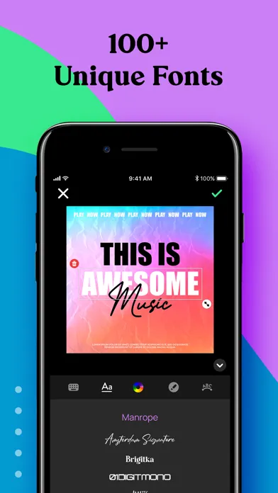 Podcast Cover Maker & Editor سکرین شاٹس