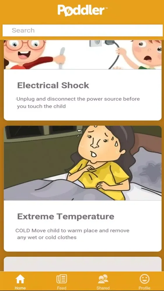 Poddler سکرین شاٹس