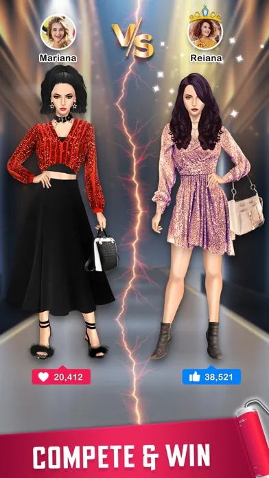 Zrzuty ekranu Fashion Show - Dress Up Games