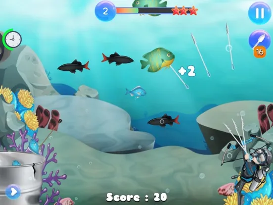 Ảnh chụp màn hình của Fish Hunter - Fishing Game iPad 