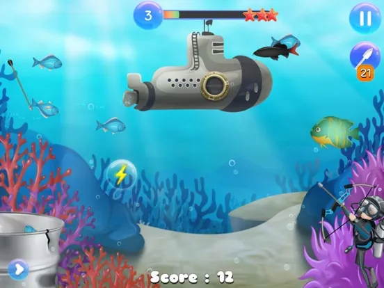 Ảnh chụp màn hình của Fish Hunter - Fishing Game iPad 