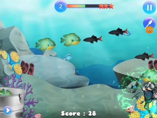 Ảnh chụp màn hình của Fish Hunter - Fishing Game iPad 