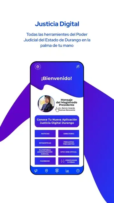 Justicia Digital Durango Screenshots