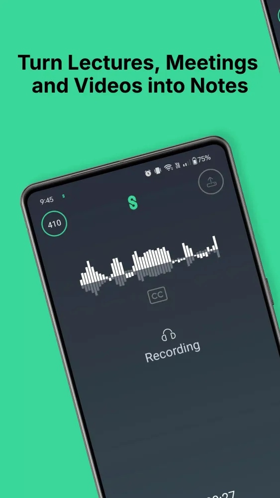 Captures d'écran de AI Transcribe Audio to Text