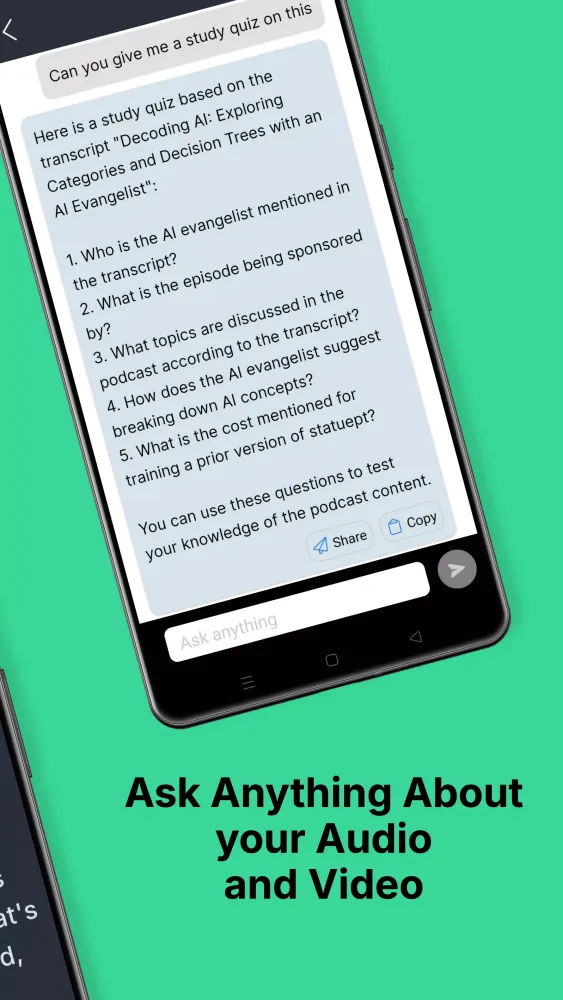Captures d'écran de AI Transcribe Audio to Text