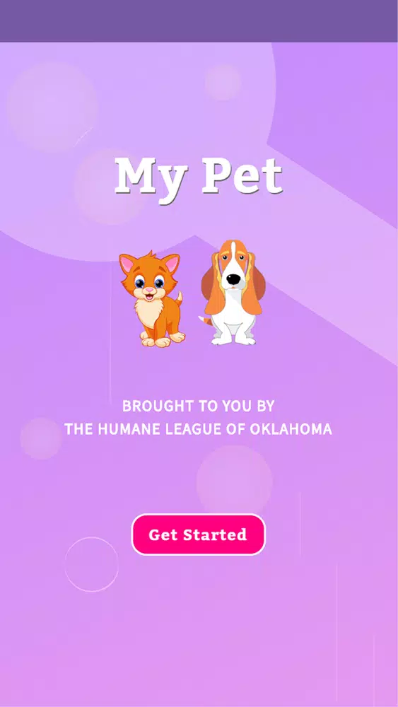 Virtual Pet OK Humane Society Ekran Görüntüleri