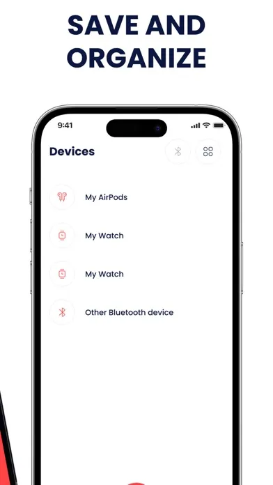 Ảnh chụp màn hình của Find My Pods, Lost Device