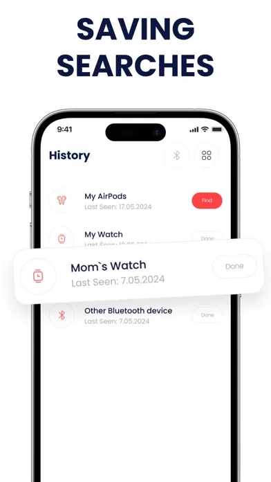 Ảnh chụp màn hình của Find My Pods, Lost Device