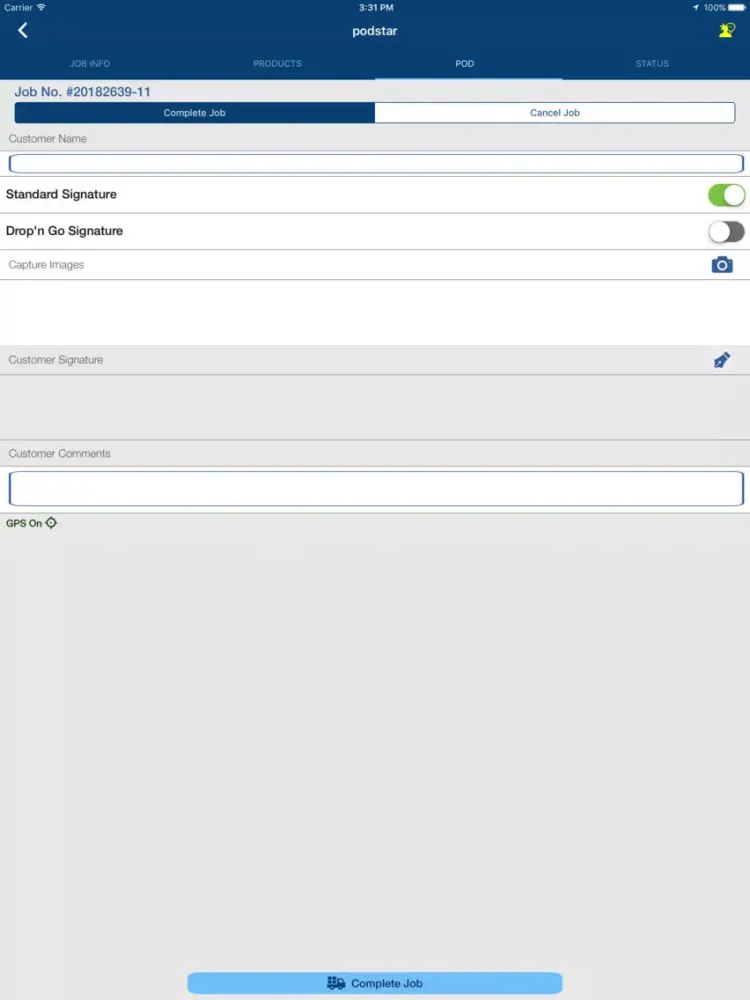 Скриншоты Podstar Staging iPad 