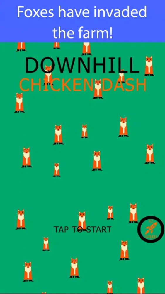 Downhill Chicken Dash スクリーンショット