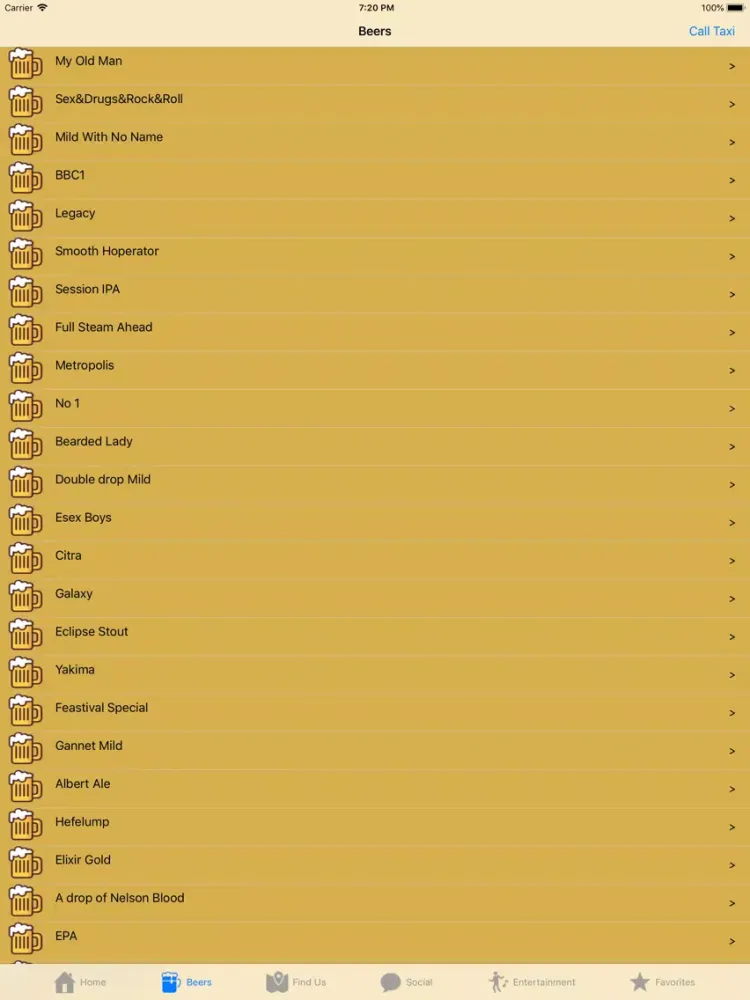 ภาพหน้าจอของ Thurrock Beer Festival iPad 