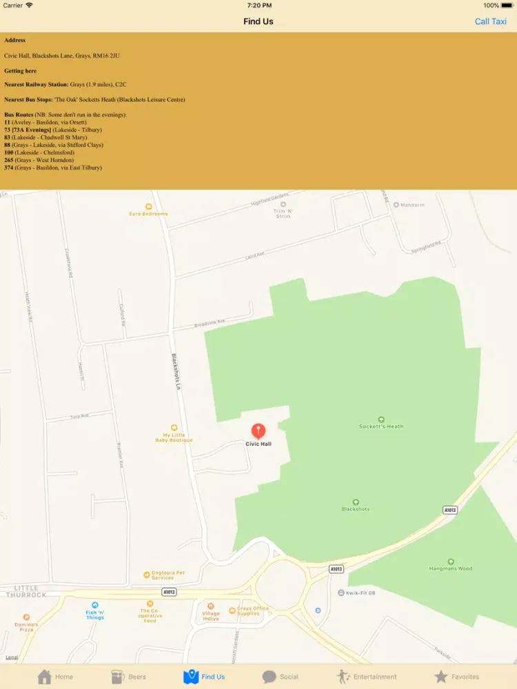 ภาพหน้าจอของ Thurrock Beer Festival iPad 
