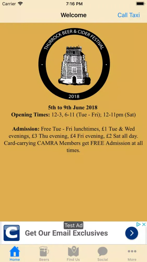 ภาพหน้าจอของ Thurrock Beer Festival