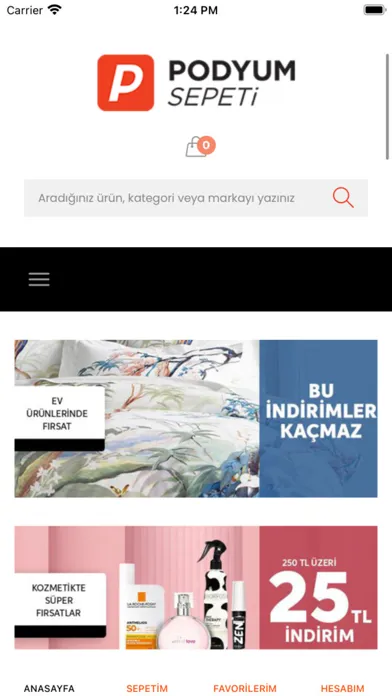 Podyum Sepeti-Online Alışveriş Screenshots