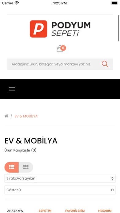 Podyum Sepeti-Online Alışveriş Screenshots